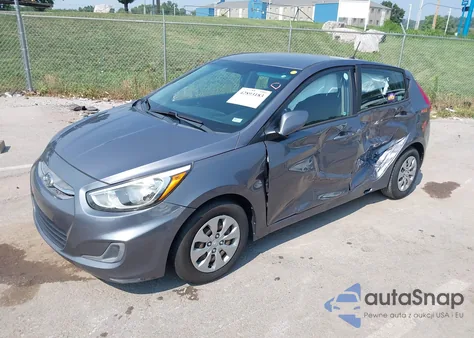 2017 Hyundai Accent Se from USA, damaged, VIN KMHCT5AE2HU307441